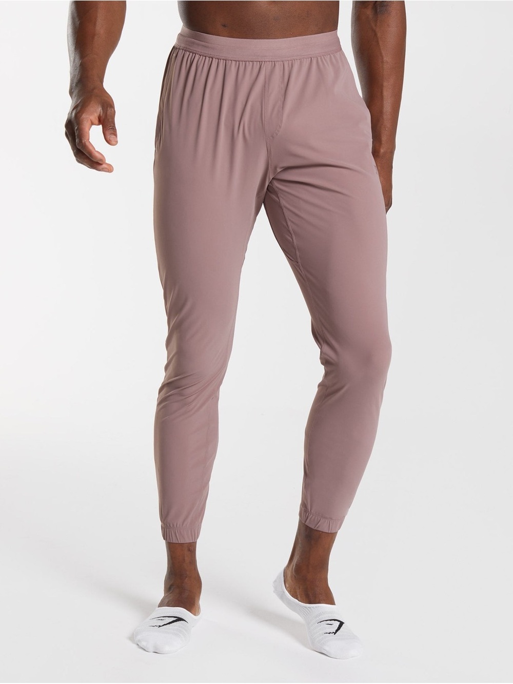 Gymshark Men's Studio Joggers Dusty Maroon Size Small
